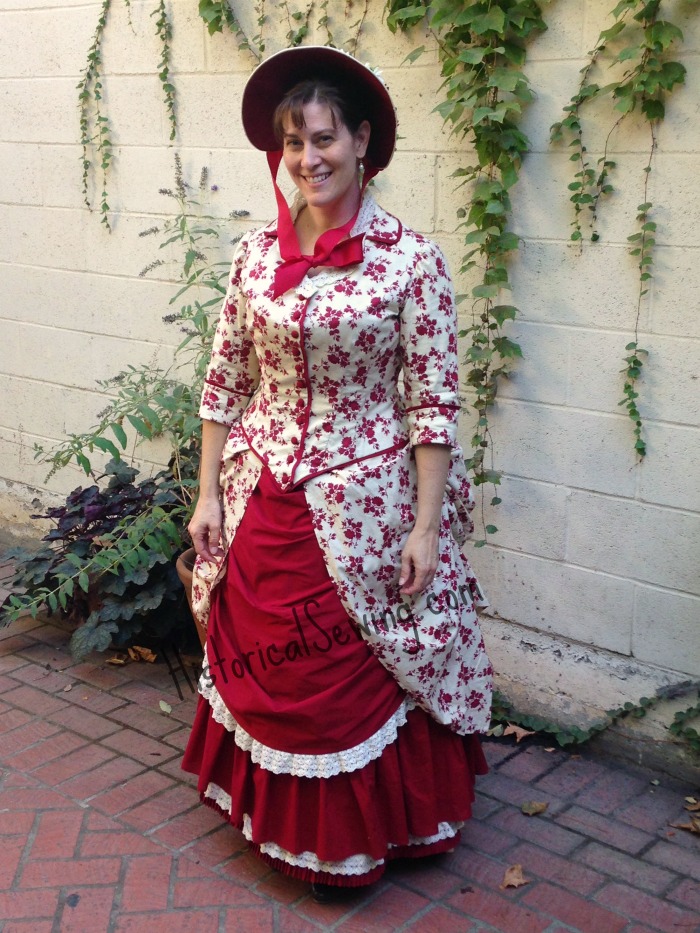 The Red Dress: 1883 Caramel Apple Dress