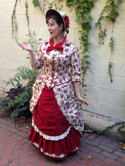Jen in 1883 Caramel Apple Dress