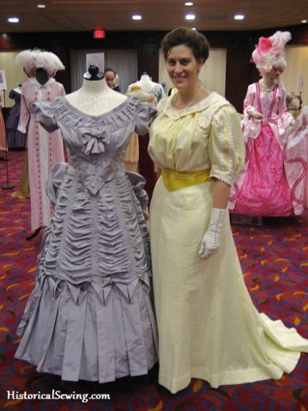 The 1905 Bodice Mockup in Real Fabric – Historical Sewing