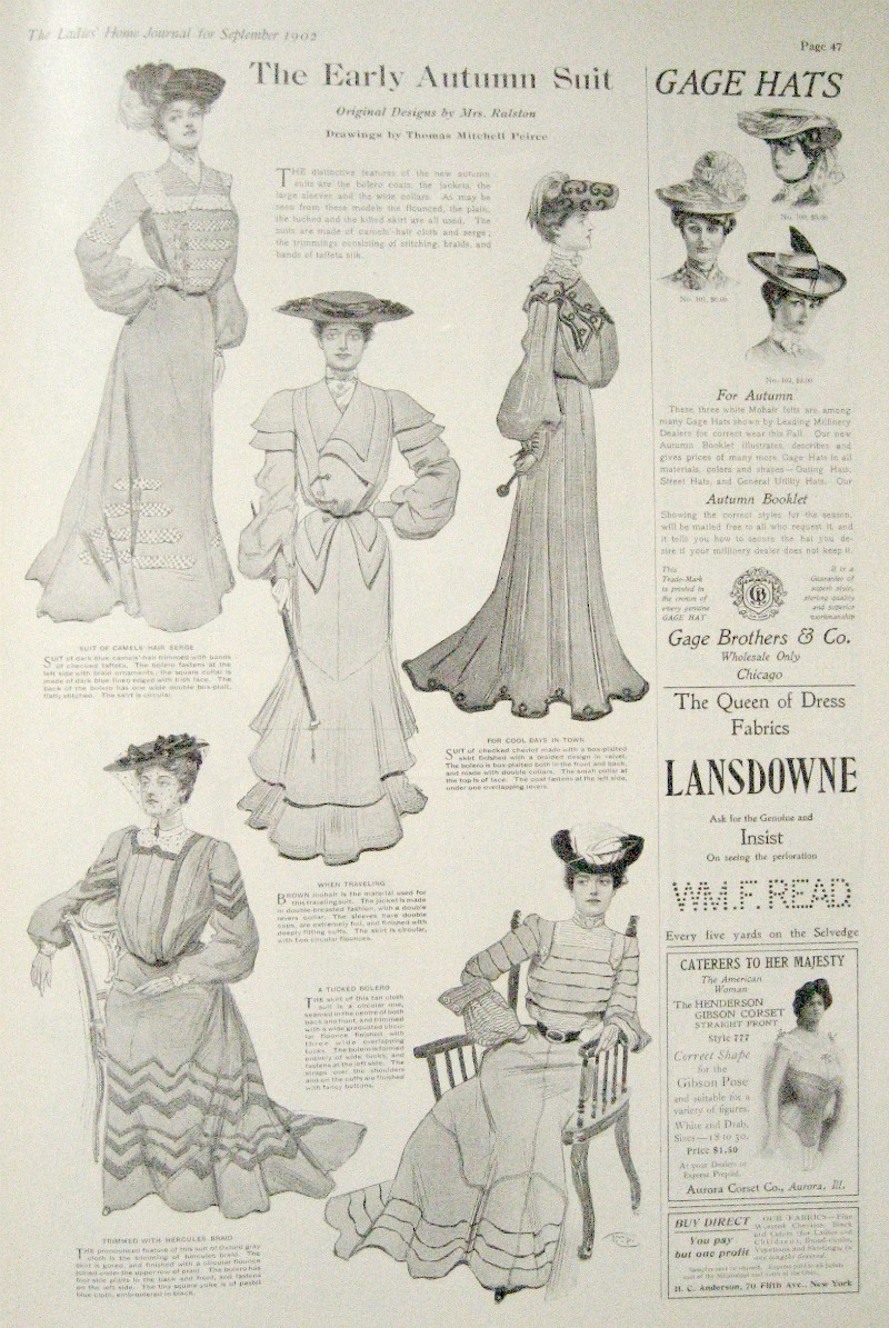 1902 Early Autumn Suits
