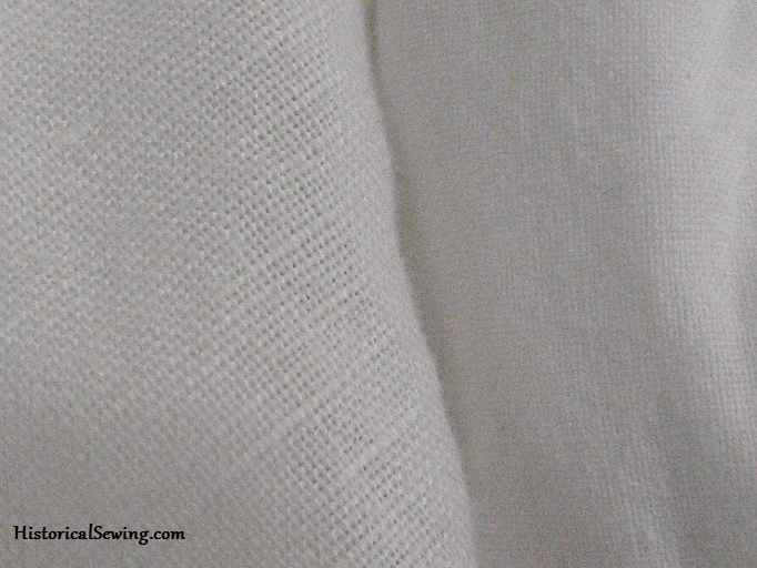 Linen fabric for undergarments
