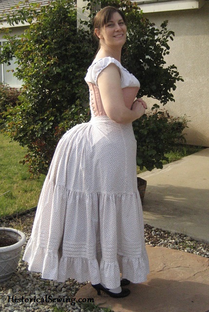 Tailed Petticoat for Wedding Dress/long Tail Boned Bridal