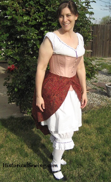 Hello, I made this Edwardian Undergarment Assemble over the last