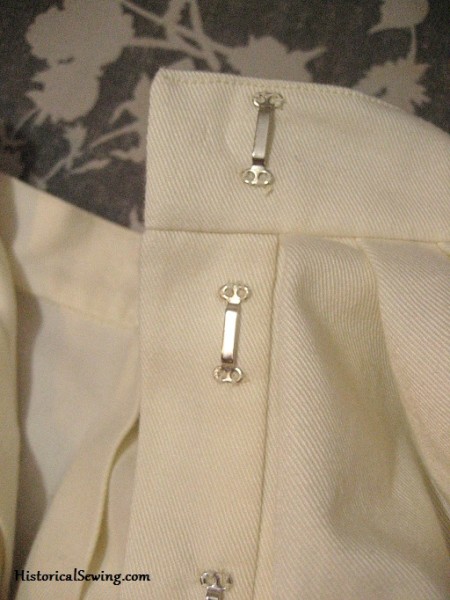 Finishing Your Victorian Skirts with a Hidden Placket Opening ...