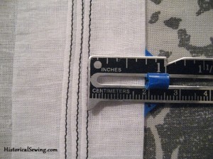 Pintucks – the Old Fashioned Way – Historical Sewing