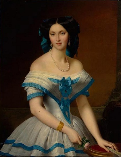 Princess Elizaveta Alexandrovna Tchernicheva by Alexis-Joseph Perignon, 1853