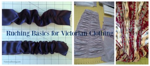 Ruching Basics for Victorian Clothing