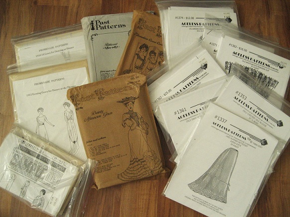 Stash of Edwardian Patterns