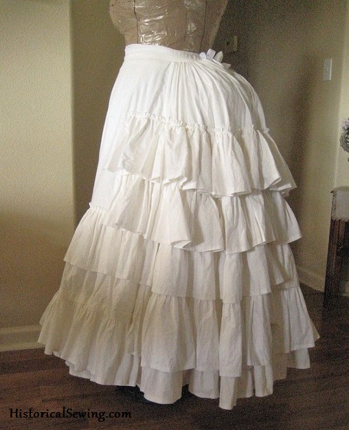 Petticoat Lengths and Widths – Historical Sewing