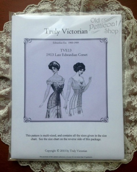Pattern Review: Truly Victorian Edwardian Undergarments