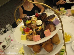 The tea fancies and goodies were so yummy!