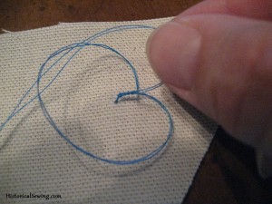 Thread Loop - Finger Crochet