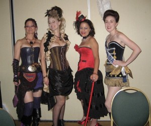 And the corset dressed girls...