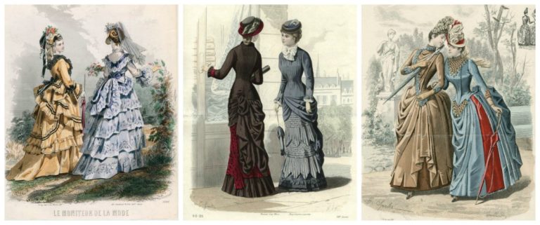 Victorian Bustle Dresses