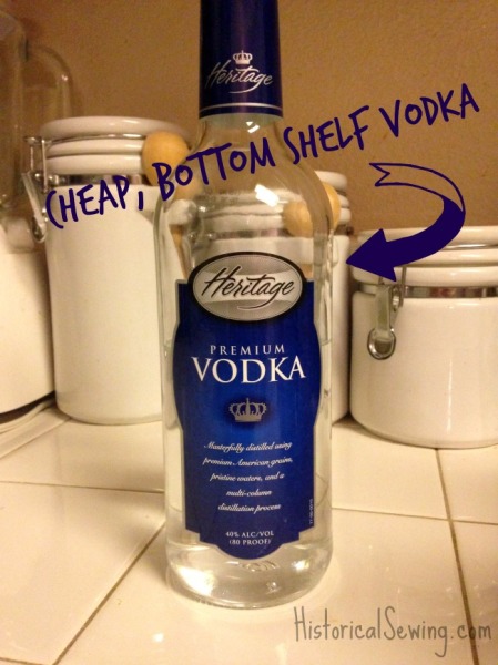 Cheap bottom-shelf vodka